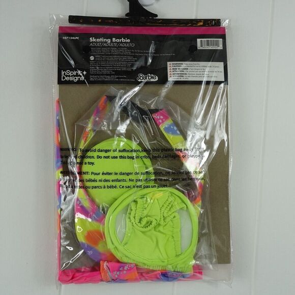 Barbie The Movie Womens Skating Barbie Costume Size Large 12-14 - Picture 2 of 4